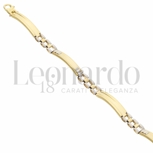 in Oro Giallo e Oro Bianco da 8,9gr.