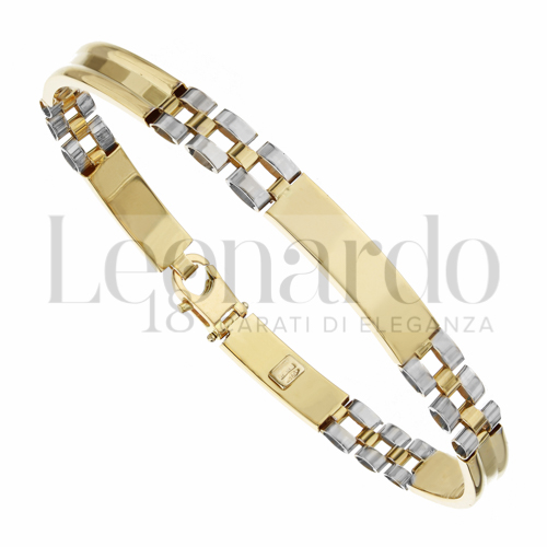 in Oro Giallo e Oro Bianco da 8,8gr.