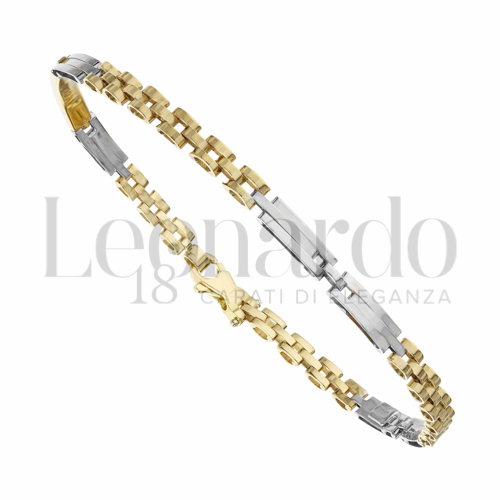 in Oro Giallo e Oro Bianco da 6,6gr.