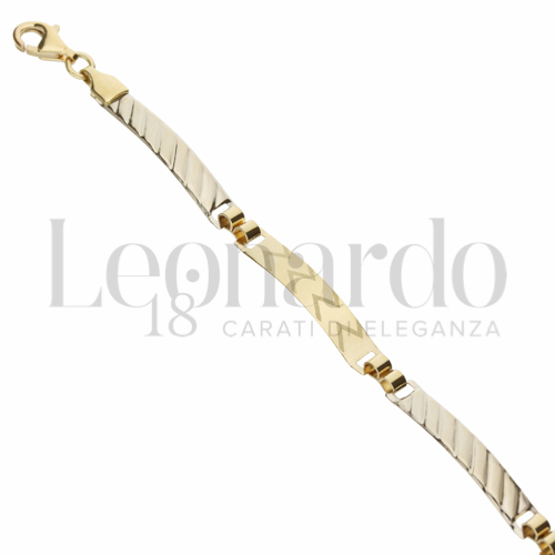 1° Misura in Oro Giallo e Oro Bianco da 3,4gr.