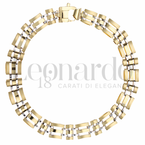 Larghezza 6 mm in Oro Giallo e Oro Bianco da 8,2gr.