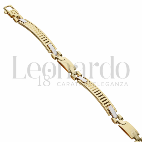 Larghezza 5 mm in Oro Giallo e Oro Bianco da 8gr.