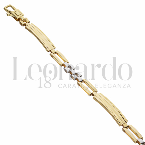 Larghezza 5 mm in Oro Giallo e Oro Bianco da 8gr.