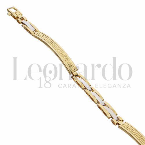 Larghezza 5 mm in Oro Giallo e Oro Bianco da 8,5gr.