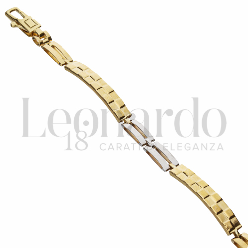 Larghezza 5 mm in Oro Giallo e Oro Bianco da 7,5gr.