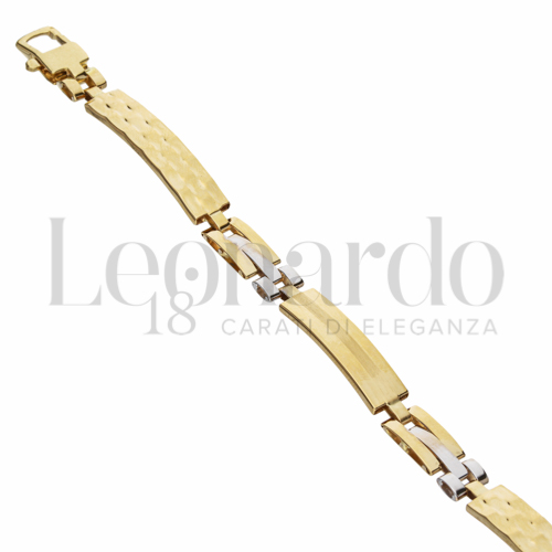 Larghezza 6 mm in Oro Giallo e Oro Bianco da 8,9gr.