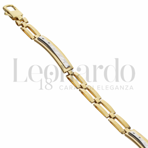 Larghezza 6 mm in Oro Giallo e Oro Bianco da 10gr.