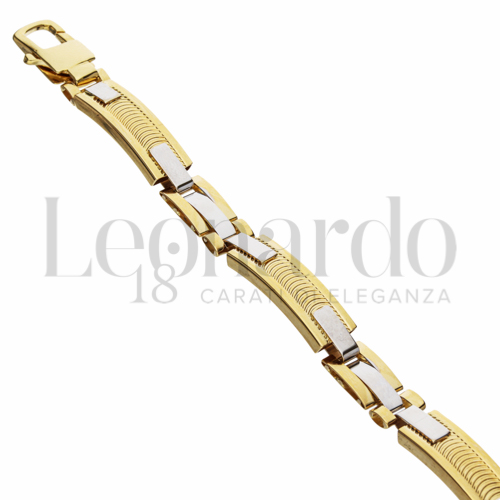 Larghezza 7 mm in Oro Giallo e Oro Bianco da 16gr.