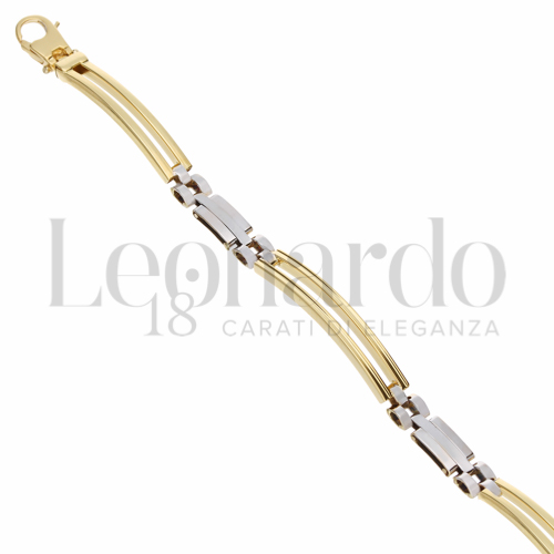 Larghezza 5 mm in Oro Giallo e Oro Bianco da 8,1gr.