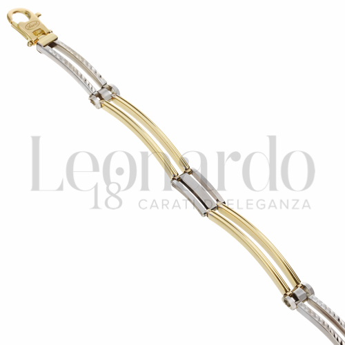 Larghezza 5 mm in Oro Giallo e Oro Bianco da 8,2gr.