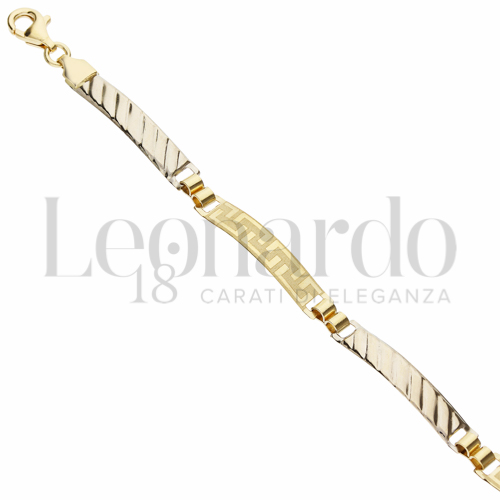 1° Misura in Oro Giallo e Oro Bianco da 3,4gr.
