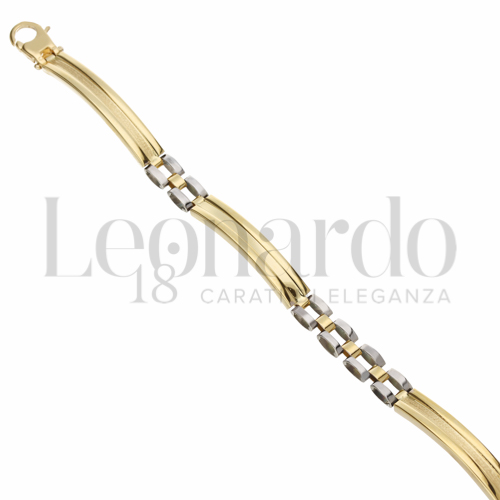 Larghezza 5 mm in Oro Giallo e Oro Bianco da 7,2gr.