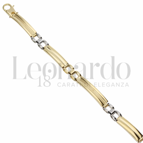 Larghezza 5 mm in Oro Giallo e Oro Bianco da 7,5gr.