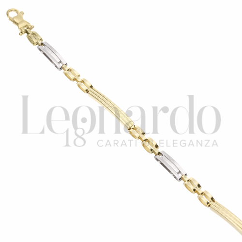 in Oro Giallo e Oro Bianco da 5,5gr.