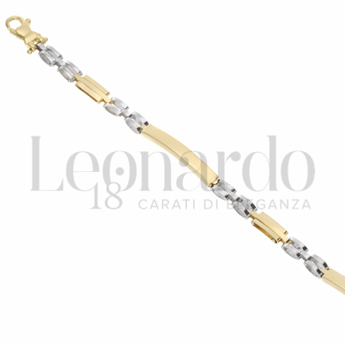 in Oro Giallo e Oro Bianco da 5,3gr.