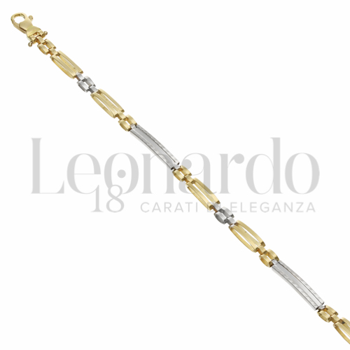 in Oro Giallo e Oro Bianco da 4,8gr.