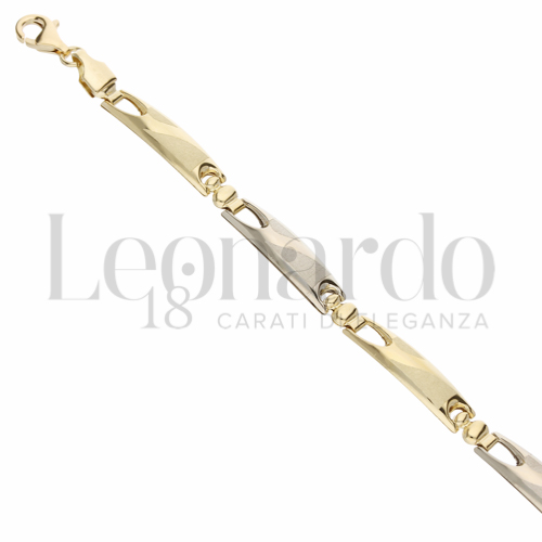 2° Misura in Oro Giallo e Oro Bianco da 5,4gr.