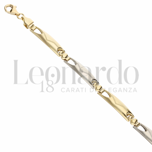 2° Misura in Oro Giallo e Oro Bianco da 5,4gr.