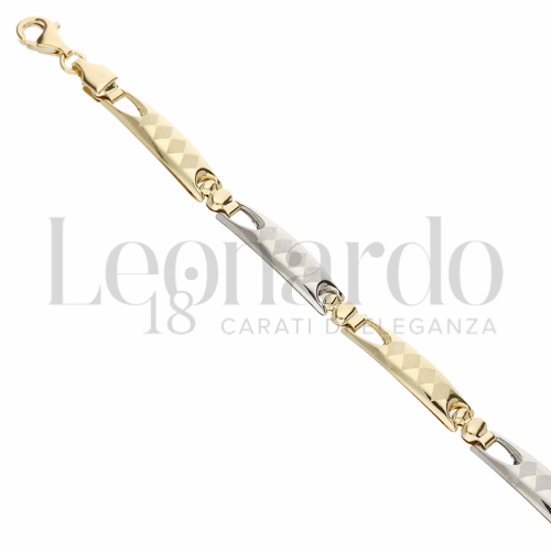 2° Misura in Oro Giallo e Oro Bianco da 5,4gr.