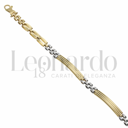 in Oro Giallo e Oro Bianco da 5,9gr.
