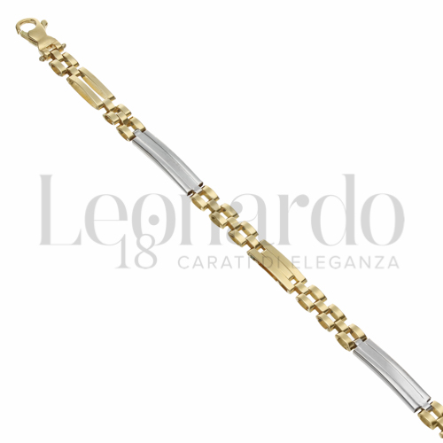 in Oro Giallo e Oro Bianco da 6,1gr.