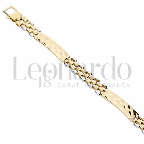 in Oro Giallo e Oro Bianco da 10,8gr.