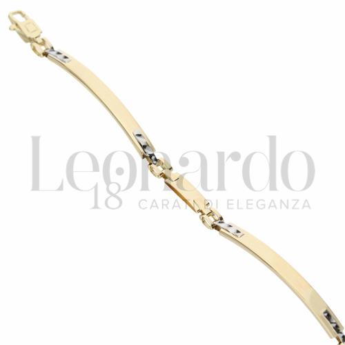 in Oro Giallo e Oro Bianco da 5,3gr.
