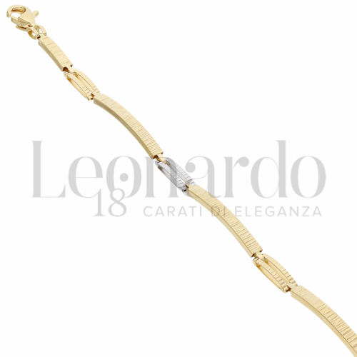 in Oro Giallo e Oro Bianco da 3,7gr.