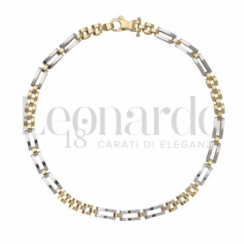 Larghezza: 3,50 mm in Oro Giallo e Oro Bianco da 5,4gr.