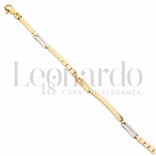 2° Misura in Oro Giallo e Oro Bianco da 3,7gr.