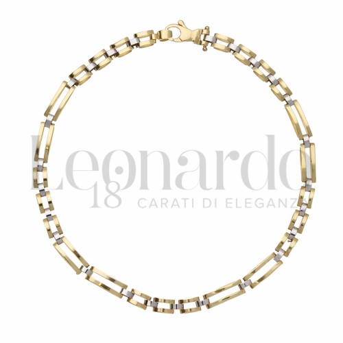 Larghezza: 3,50 mm in Oro Giallo e Oro Bianco da 4,9gr.