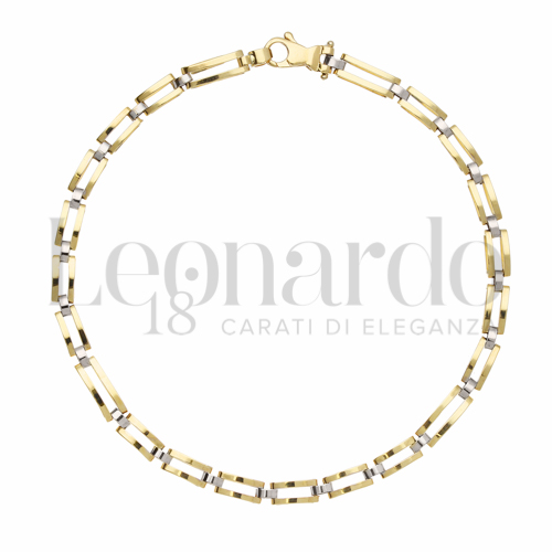 Larghezza: 3,50 mm in Oro Giallo e Oro Bianco da 4,6gr.