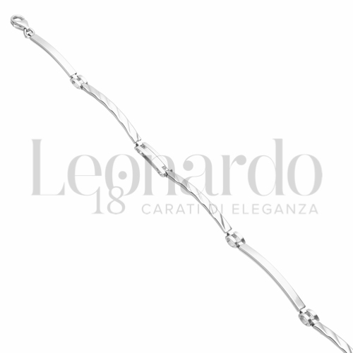 in Oro Bianco da 3,9gr.