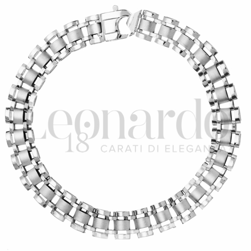 Larghezza 8 mm in Oro Bianco da 11,6gr.