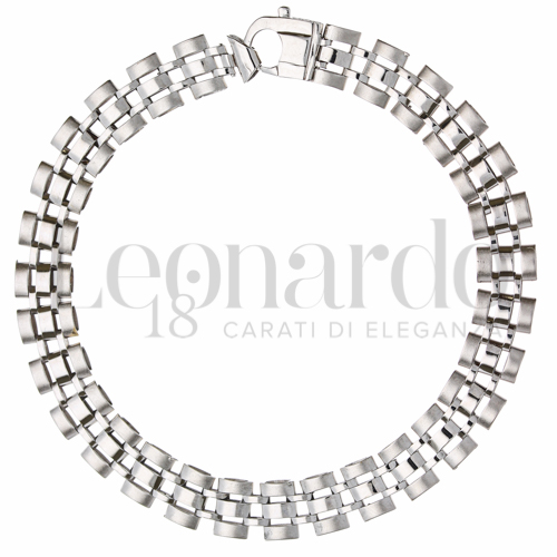 Larghezza 8 mm in Oro Bianco da 12,2gr.
