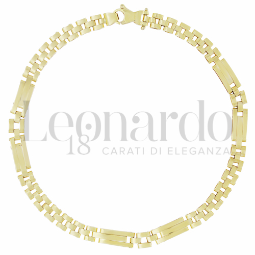 Larghezza: 4,00 mm in Oro Giallo da 8,4gr.