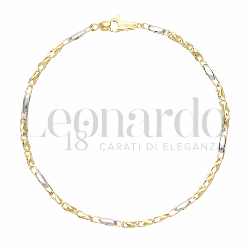 in Oro Giallo e Oro Bianco da 2,9gr.