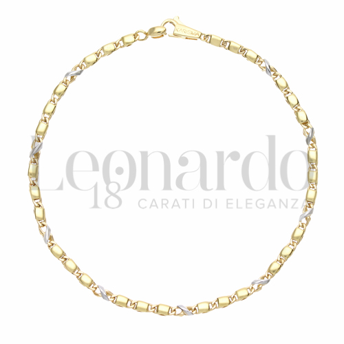 in Oro Giallo e Oro Bianco da 3,6gr.