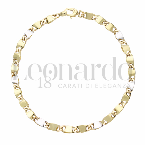 in Oro Giallo e Oro Bianco da 5,8gr.