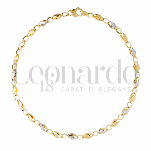 Micro in Oro Giallo e Oro Bianco da 2,2gr.