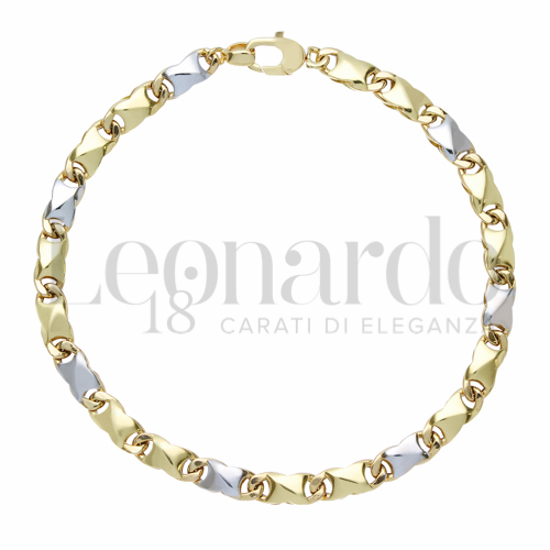 in Oro Giallo e Oro Bianco da 7,9gr.