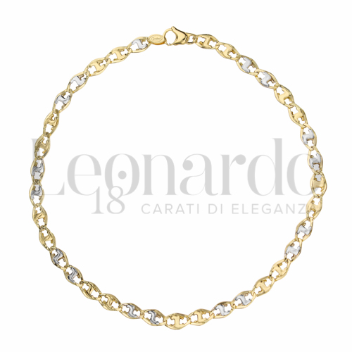 Micro in Oro Giallo e Oro Bianco da 2,6gr.