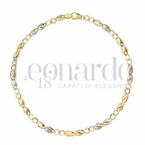 Micro in Oro Giallo e Oro Bianco da 2,5gr.