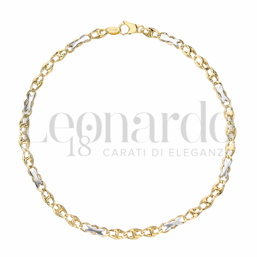 Micro in Oro Giallo e Oro Bianco da 2,6gr.