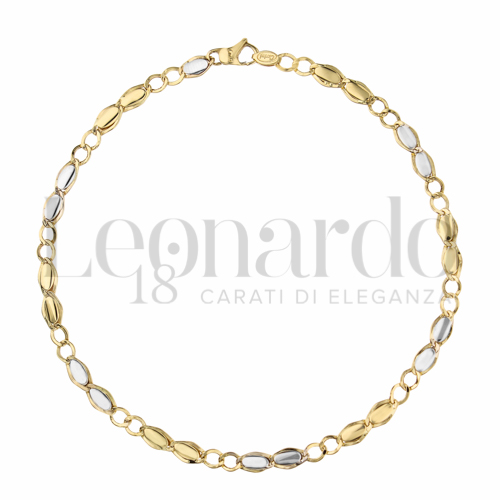 Micro in Oro Giallo e Oro Bianco da 2,9gr.