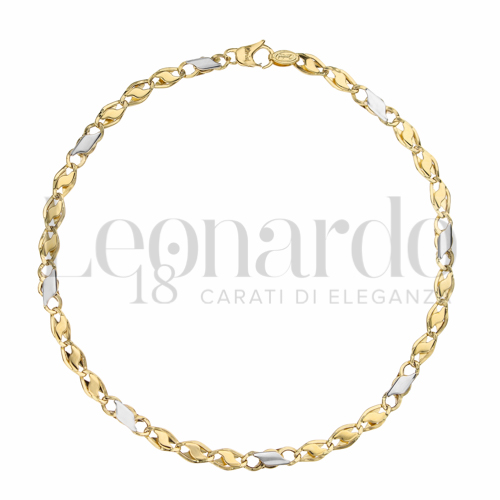 Micro in Oro Giallo e Oro Bianco da 2,9gr.