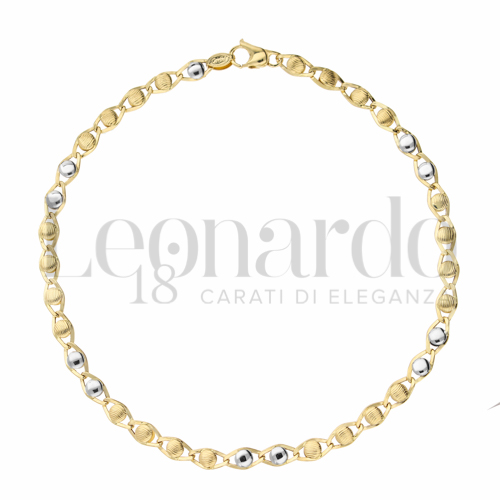 Micro in Oro Giallo e Oro Bianco da 2,8gr.