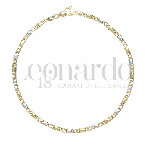 in Oro Giallo e Oro Bianco da 2,8gr.