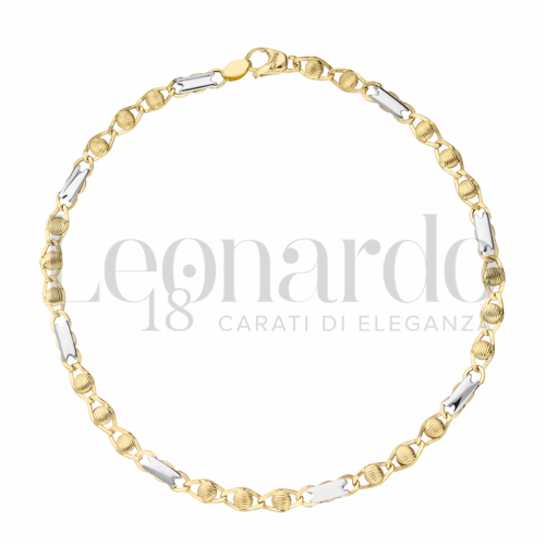 Micro in Oro Giallo e Oro Bianco da 3,1gr.