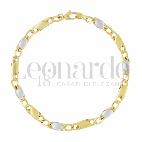 in Oro Giallo e Oro Bianco da 5,3gr.